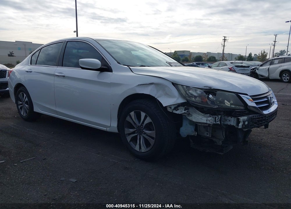 2013 HONDA ACCORD LX VIN: 1HGCR2F36DA201550