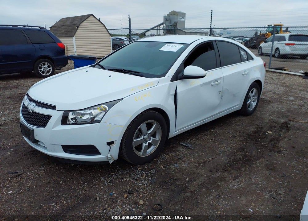 2014 CHEVROLET CRUZE 1LT AUTO VIN: 1G1PC5SB3E7308630