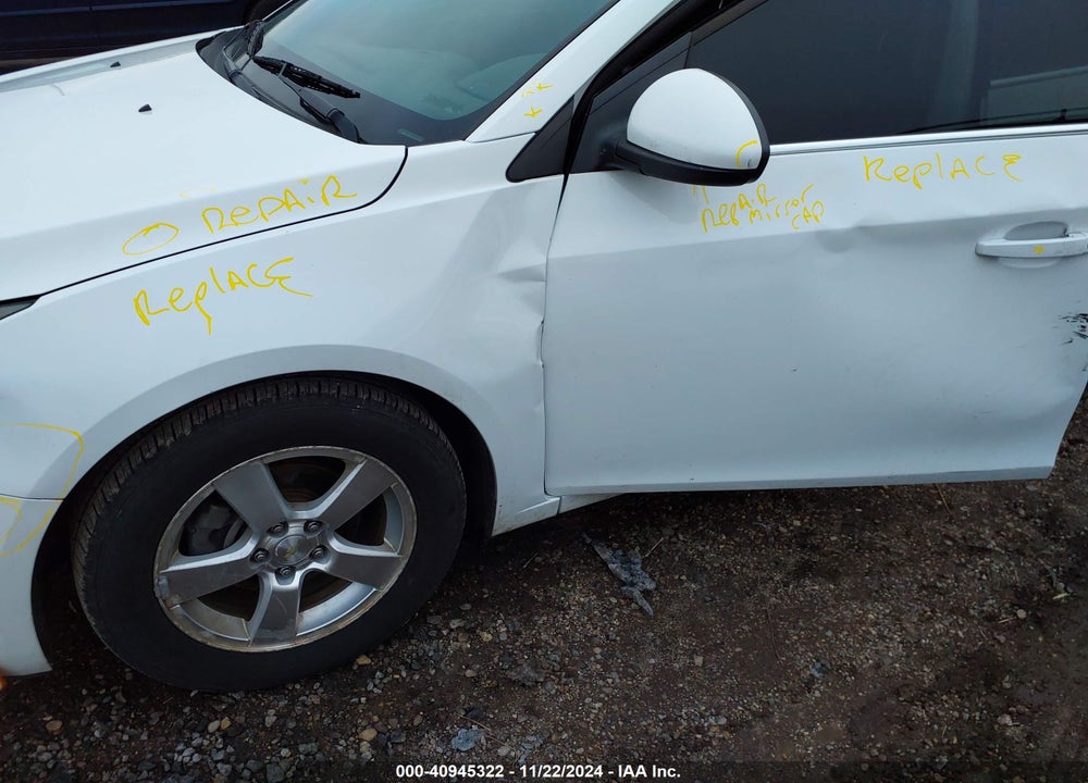 2014 CHEVROLET CRUZE 1LT AUTO VIN: 1G1PC5SB3E7308630
