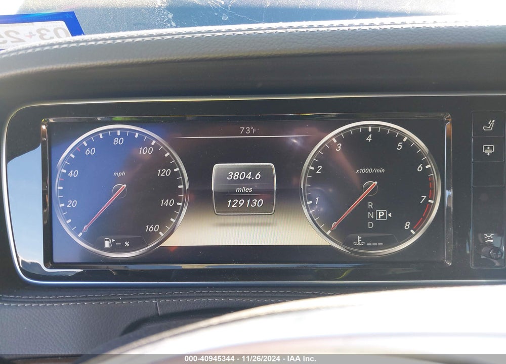2014 MERCEDES-BENZ S 550 VIN: WDDUG8CB7EA020200