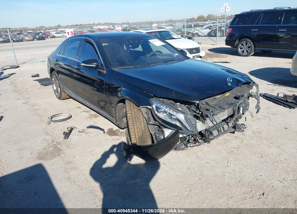 2014 MERCEDES-BENZ S 550 VIN: WDDUG8CB7EA020200