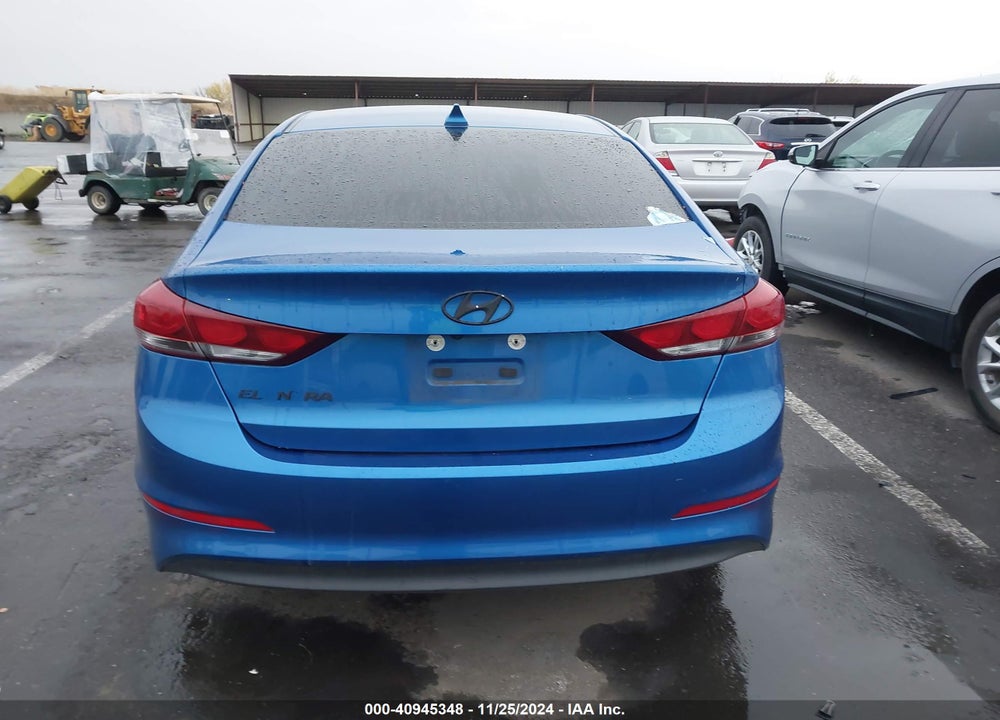2018 HYUNDAI ELANTRA SEL VIN: 5NPD84LF6JH349122