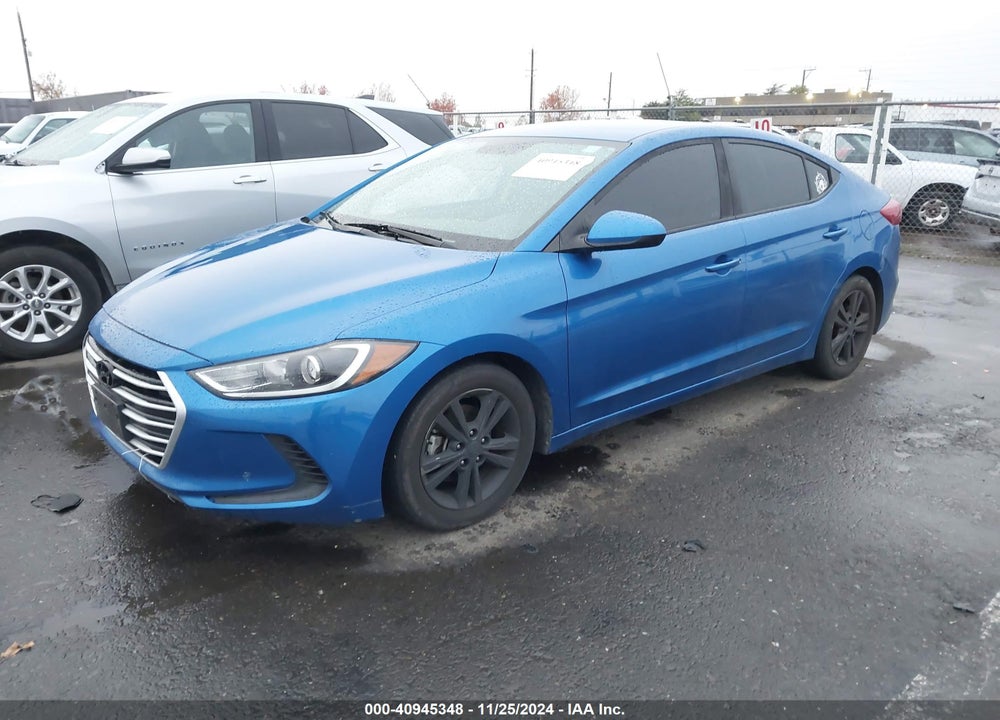 2018 HYUNDAI ELANTRA SEL VIN: 5NPD84LF6JH349122