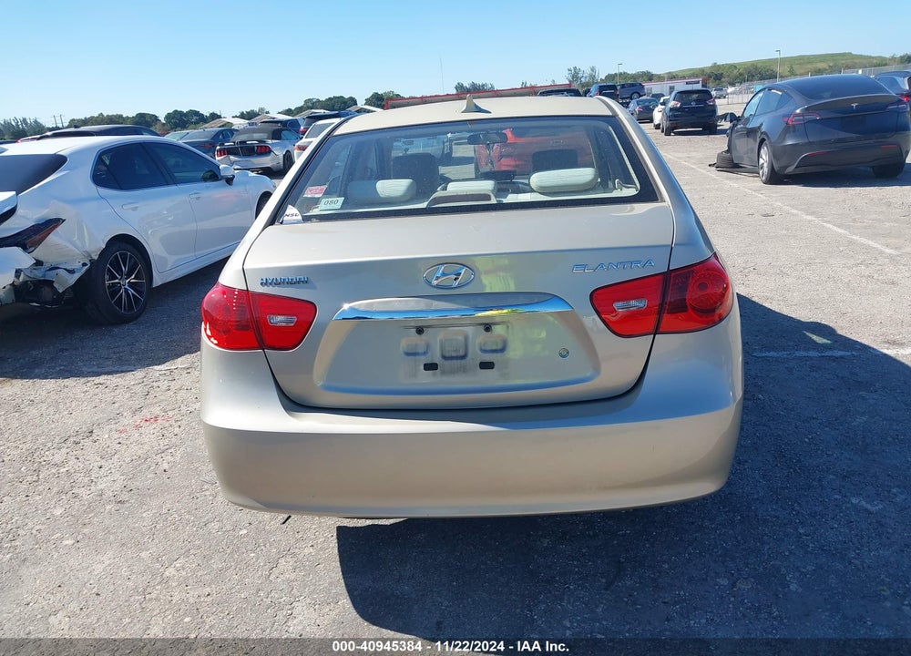 2010 HYUNDAI ELANTRA GLS VIN: KMHDU4AD3AU023826