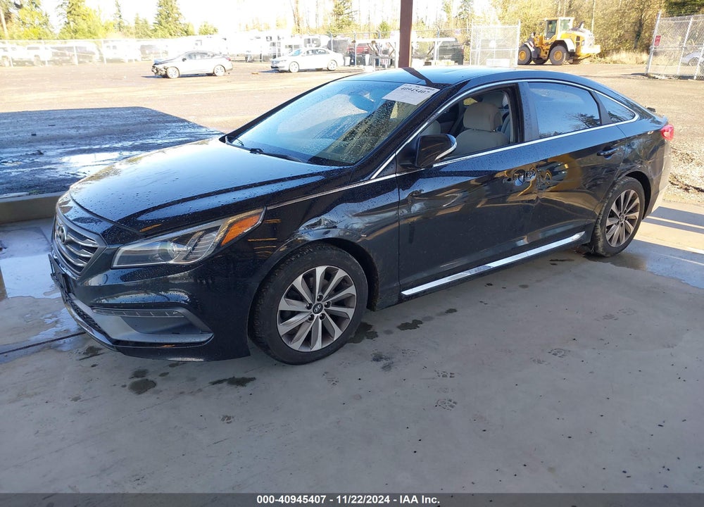 2016 HYUNDAI SONATA SPORT VIN: 5NPE34AF5GH398486