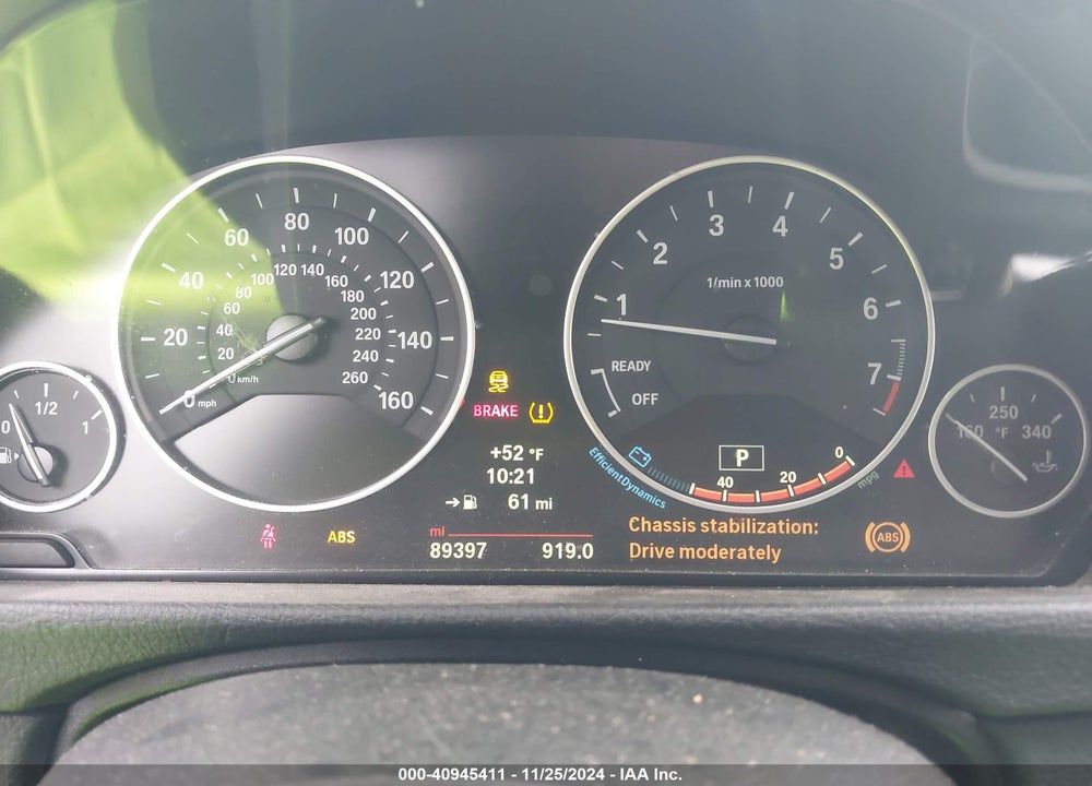 2014 BMW 328I VIN: WBA3C1C51EK116706