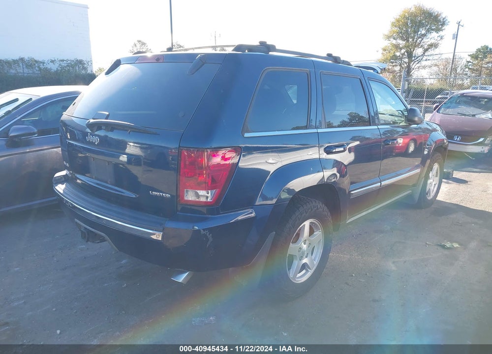 2005 JEEP GRAND CHEROKEE LIMITED VIN: 1J4HR58N05C544682