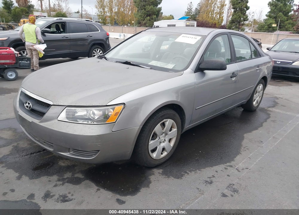 2007 HYUNDAI SONATA GLS VIN: 5NPET46C67H187960