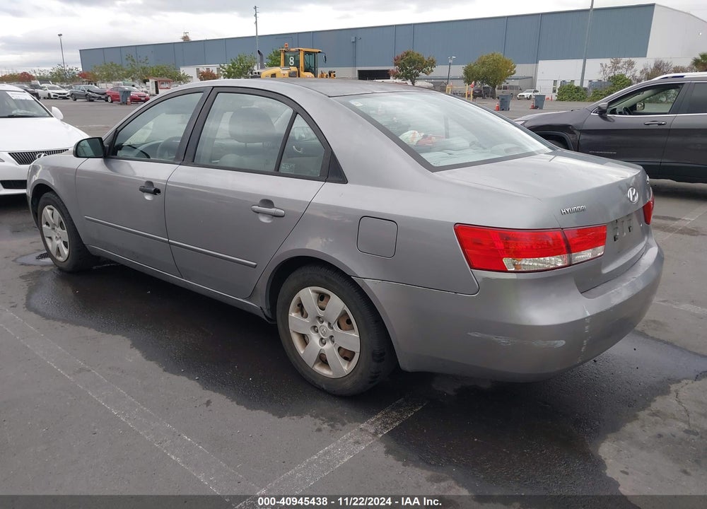 2007 HYUNDAI SONATA GLS VIN: 5NPET46C67H187960