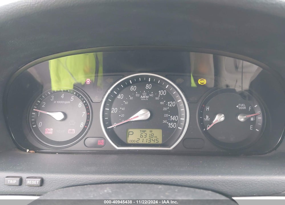 2007 HYUNDAI SONATA GLS VIN: 5NPET46C67H187960