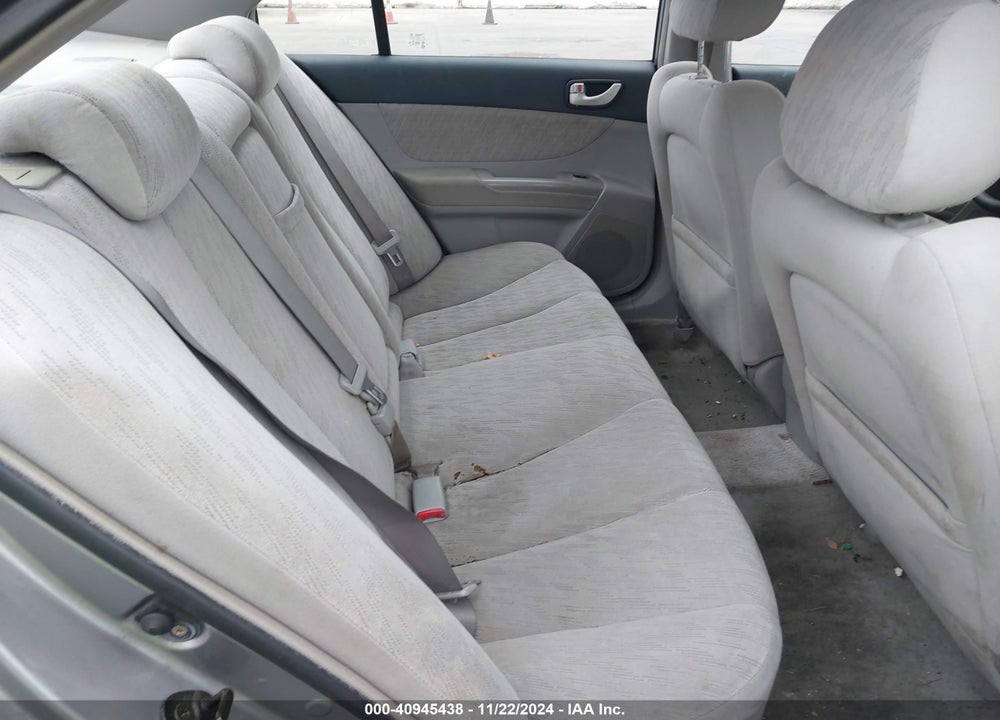 2007 HYUNDAI SONATA GLS VIN: 5NPET46C67H187960