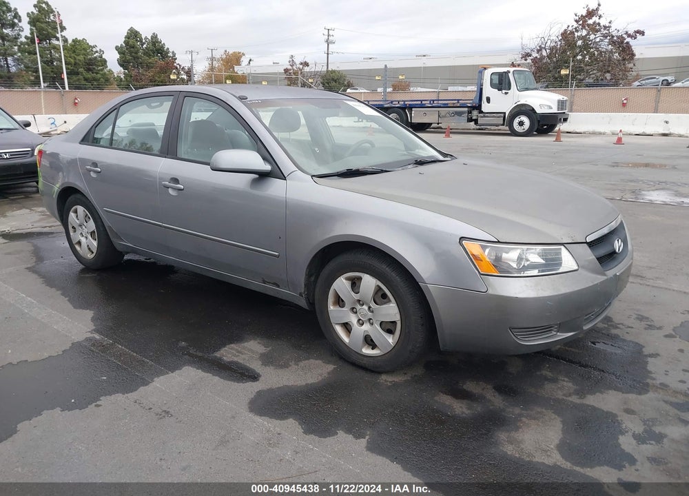 2007 HYUNDAI SONATA GLS VIN: 5NPET46C67H187960