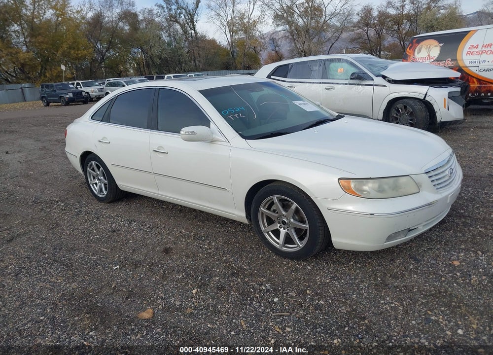 2007 HYUNDAI AZERA LIMITED/SE VIN: KMHFC46FX7A171987