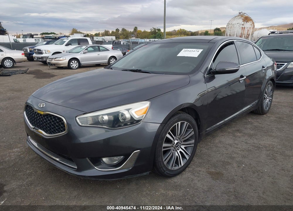 2014 KIA CADENZA PREMIUM VIN: KNALN4D76E5144981