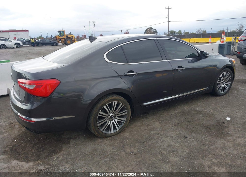 2014 KIA CADENZA PREMIUM VIN: KNALN4D76E5144981