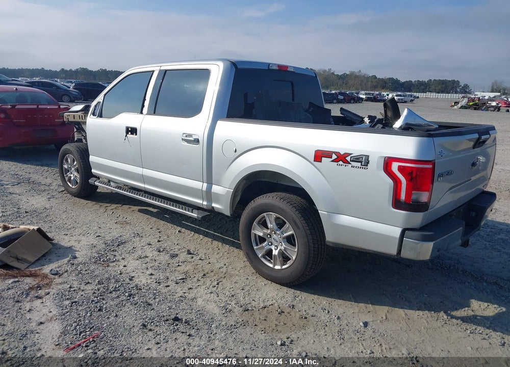 2015 FORD F-150 XLT VIN: 1FTEW1EF0FKD78081