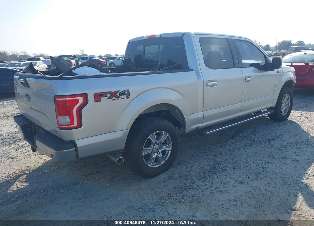 2015 FORD F-150 XLT VIN: 1FTEW1EF0FKD78081