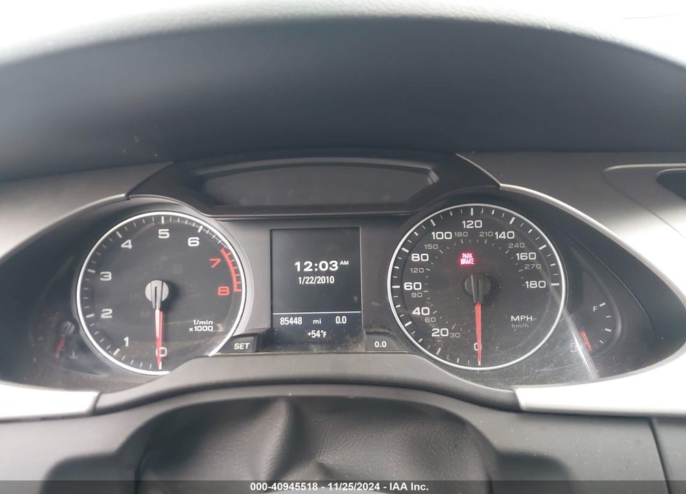 2011 AUDI A4 2.0T PREMIUM VIN: WAUEFAFL7BN046438