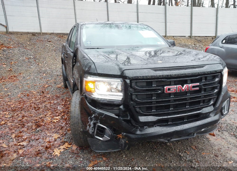 2022 GMC CANYON 4WD LONG BOX ELEVATION VIN: 1GTG6CEN4N1182497