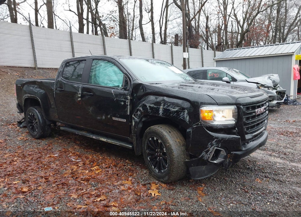 2022 GMC CANYON 4WD LONG BOX ELEVATION VIN: 1GTG6CEN4N1182497