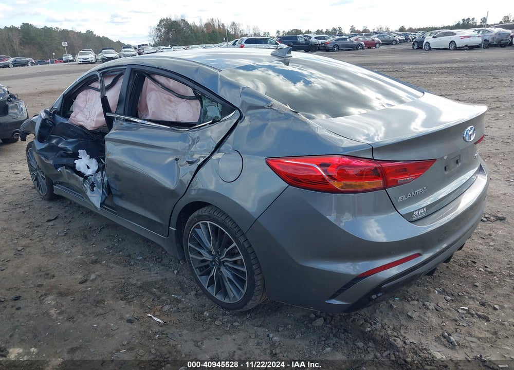 2017 HYUNDAI ELANTRA SPORT VIN: KMHD04LB7HU318526