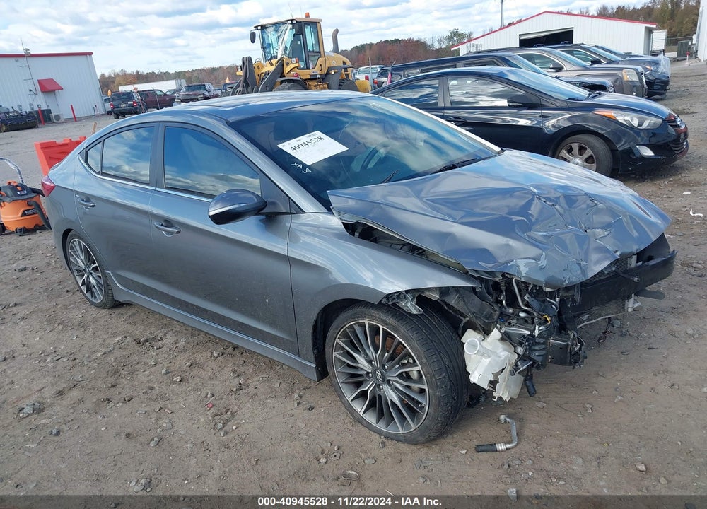 2017 HYUNDAI ELANTRA SPORT VIN: KMHD04LB7HU318526