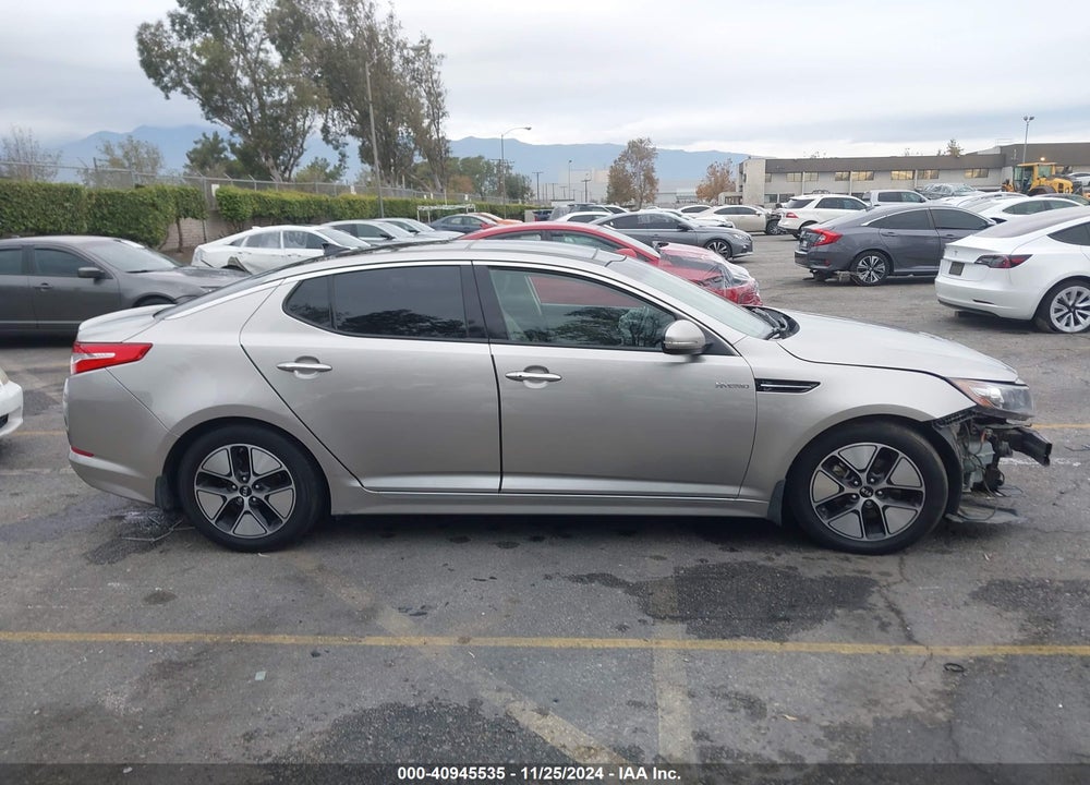 2013 KIA OPTIMA HYBRID EX VIN: KNAGM4AD0D5042959