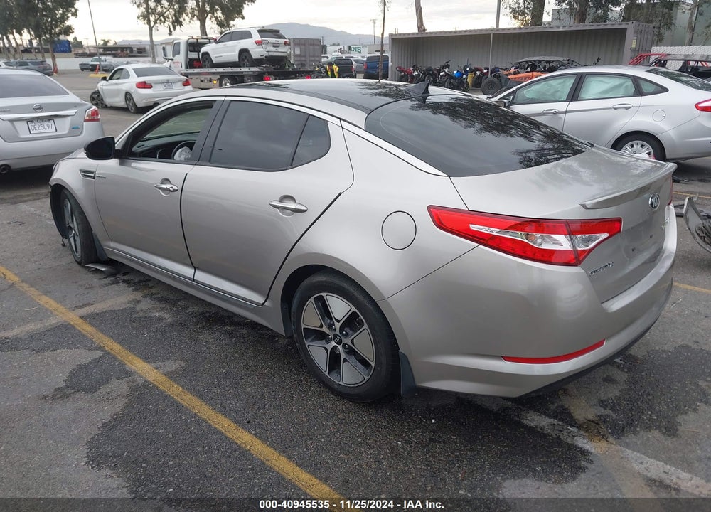2013 KIA OPTIMA HYBRID EX VIN: KNAGM4AD0D5042959