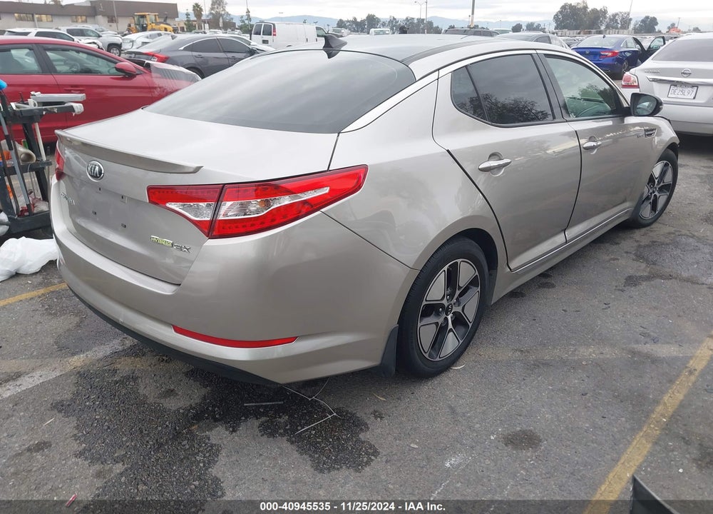 2013 KIA OPTIMA HYBRID EX VIN: KNAGM4AD0D5042959