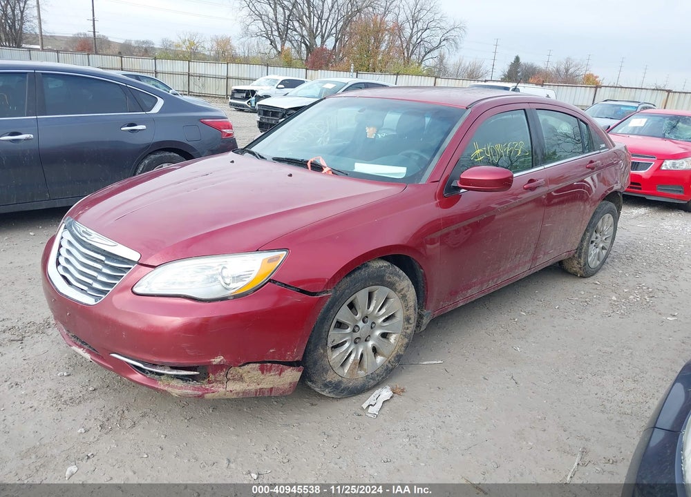 2012 CHRYSLER 200 LX VIN: 1C3CCBAB7CN166964