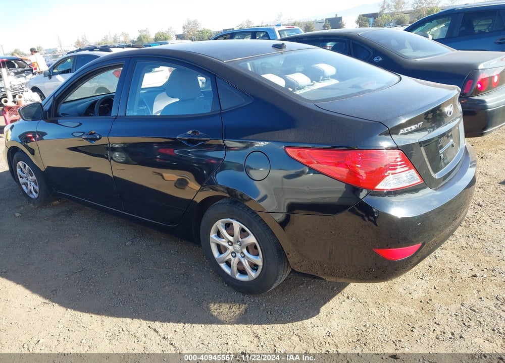 2013 HYUNDAI ACCENT GLS VIN: KMHCT4AE1DU494692
