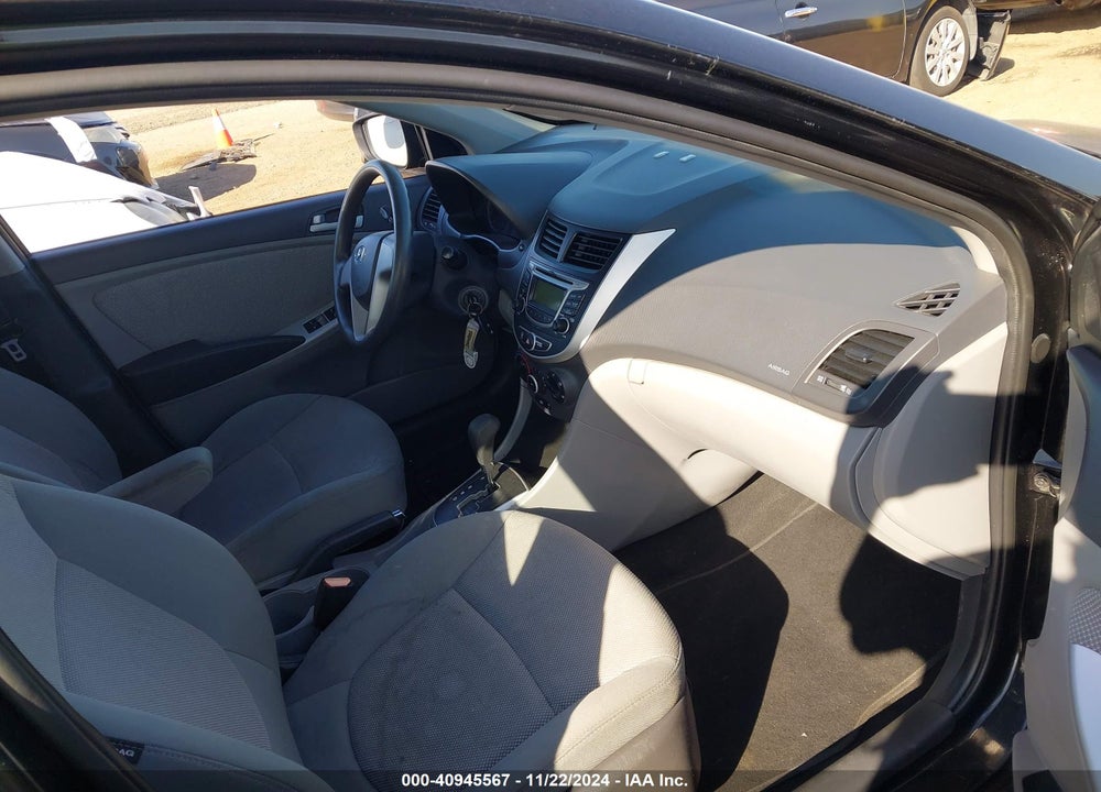 2013 HYUNDAI ACCENT GLS VIN: KMHCT4AE1DU494692