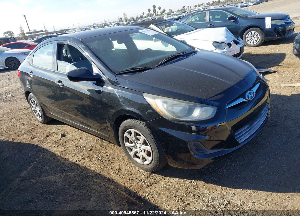 2013 HYUNDAI ACCENT GLS VIN: KMHCT4AE1DU494692