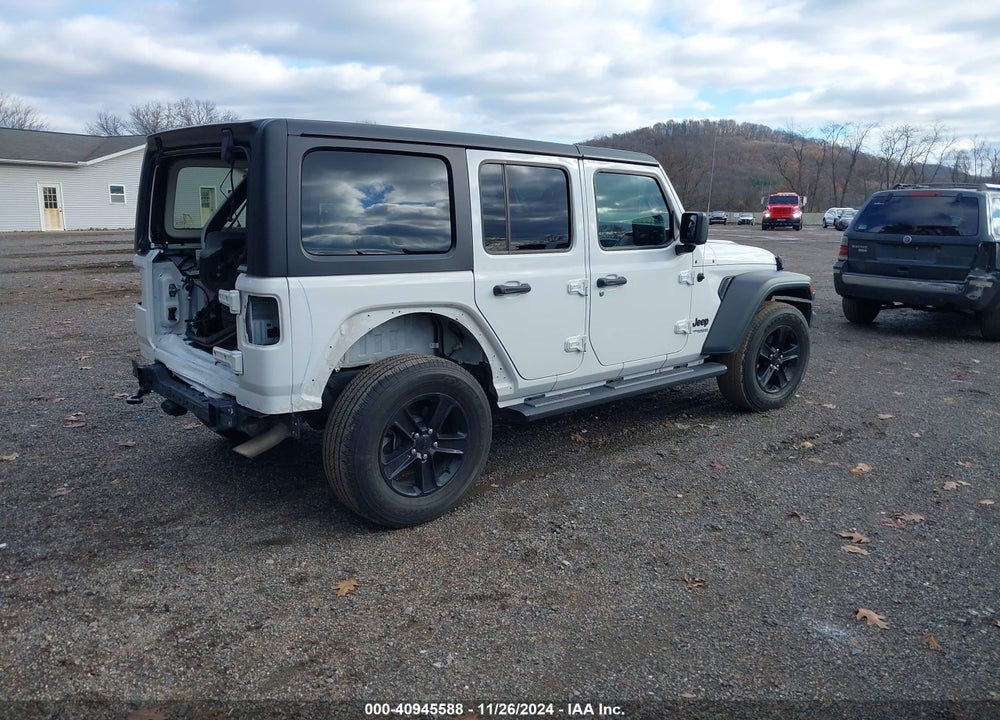 2021 JEEP WRANGLER UNLIMITED SPORT ALTITUDE 4X4 VIN: 1C4HJXDN6MW815532