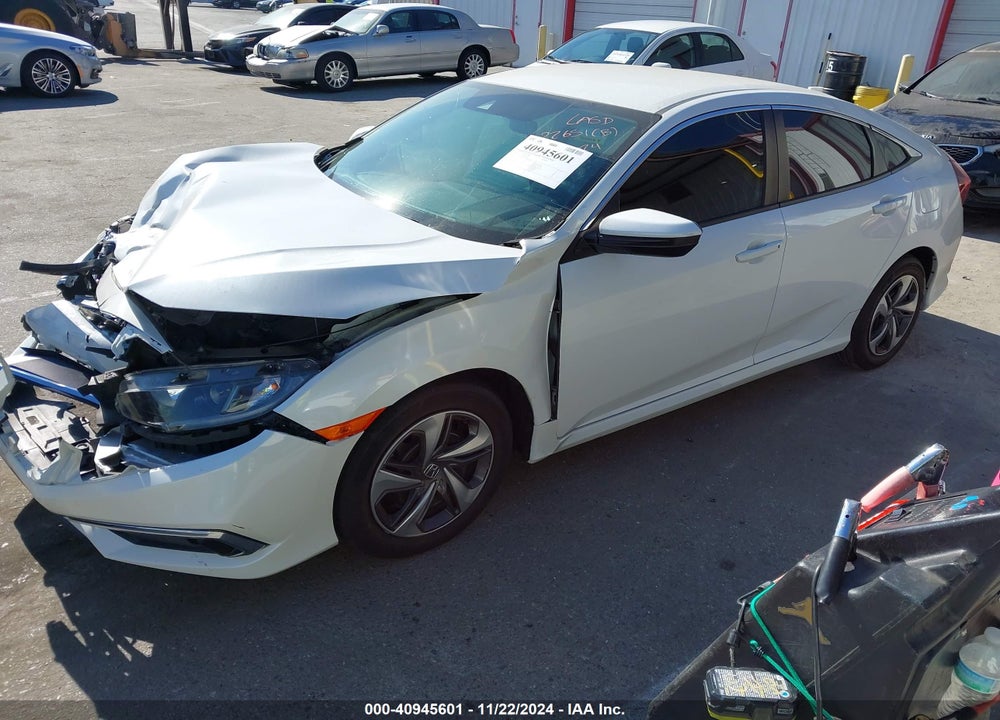 2020 HONDA CIVIC LX VIN: 2HGFC2F63LH544700