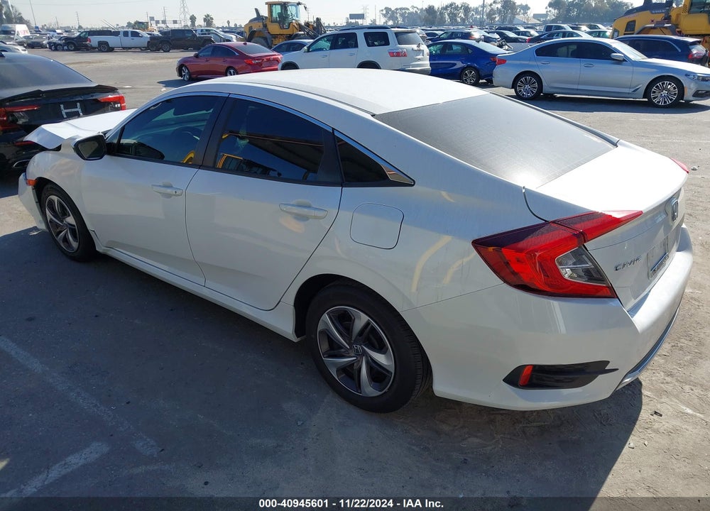 2020 HONDA CIVIC LX VIN: 2HGFC2F63LH544700