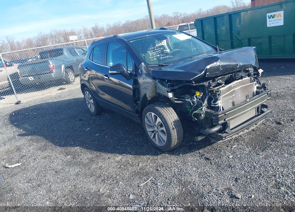 2019 BUICK ENCORE FWD PREFERRED VIN: KL4CJASB1KB881162