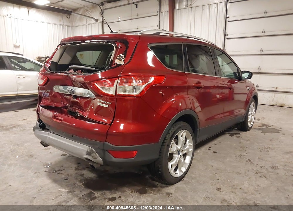 2014 FORD ESCAPE TITANIUM VIN: 1FMCU0J95EUB00072