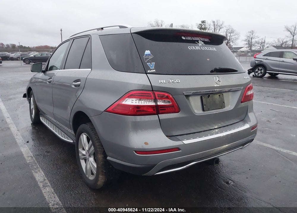 2013 MERCEDES-BENZ ML 350 4MATIC VIN: 4JGDA5HB6DA170828