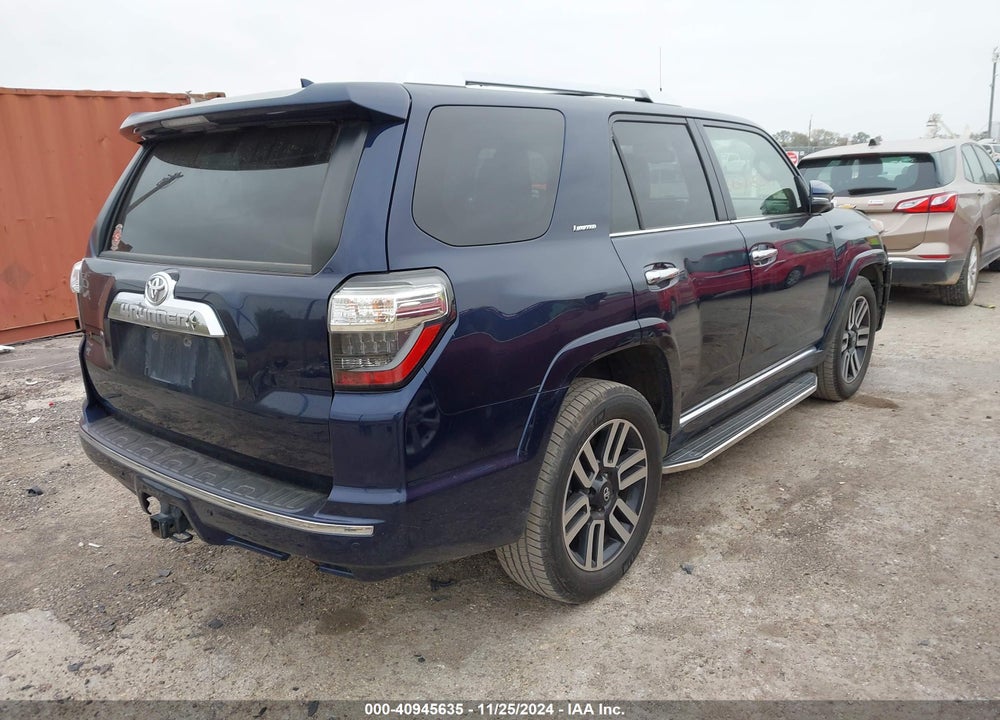 2014 TOYOTA 4RUNNER LIMITED VIN: JTEZU5JR0E5073834