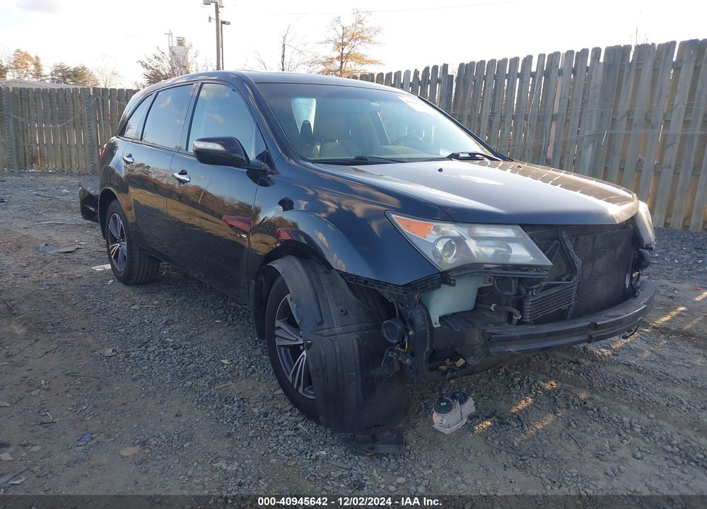 2009 ACURA MDX TECHNOLOGY PACKAGE VIN: 2HNYD28459H533300