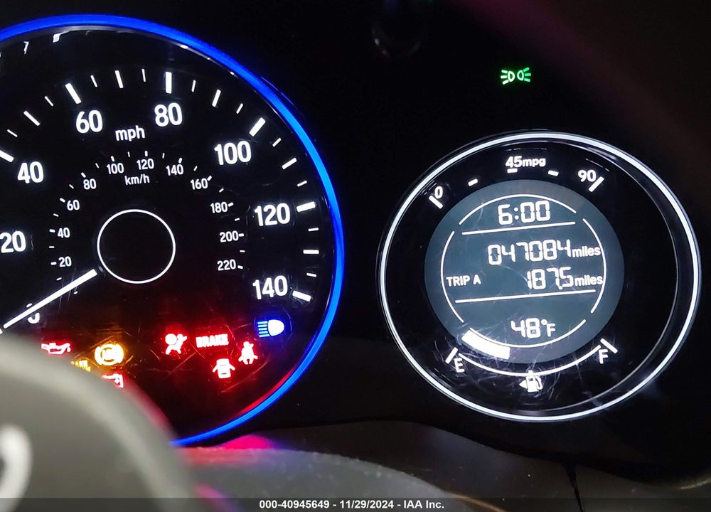 2018 HONDA HR-V EX VIN: 3CZRU6H5XJG707676