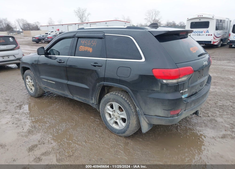 2016 JEEP GRAND CHEROKEE LAREDO VIN: 1C4RJFAG9GC488909