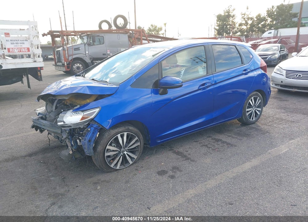 2018 HONDA FIT EX-L VIN: 3HGGK5H93JM726654