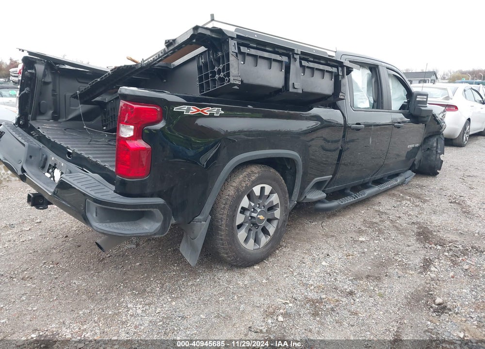 2024 CHEVROLET SILVERADO 2500HD 4WD STANDARD BED CUSTOM VIN: 2GC4YME70R1161554
