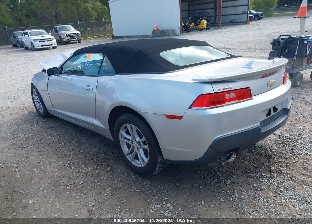 2015 CHEVROLET CAMARO VIN: 2G1FD3D31F9294066