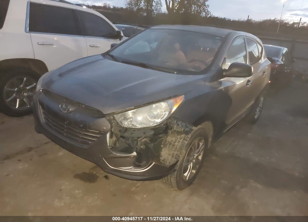 2012 HYUNDAI TUCSON GL VIN: KM8JT3AB5CU393807