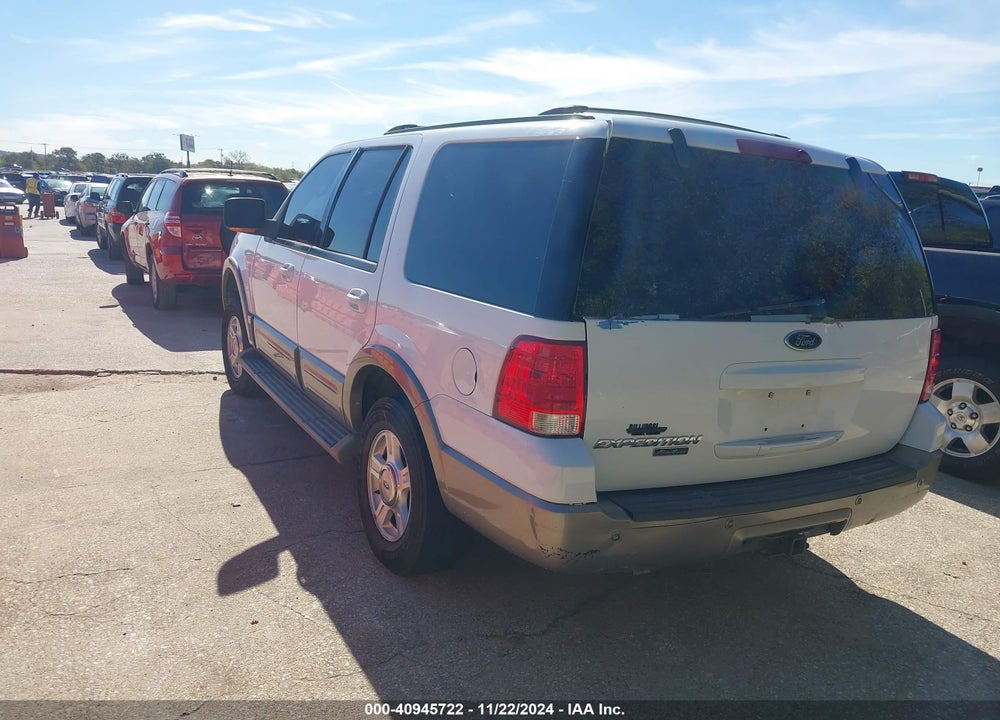 2003 FORD EXPEDITION EDDIE BAUER VIN: 1FMPU18L43LB84770