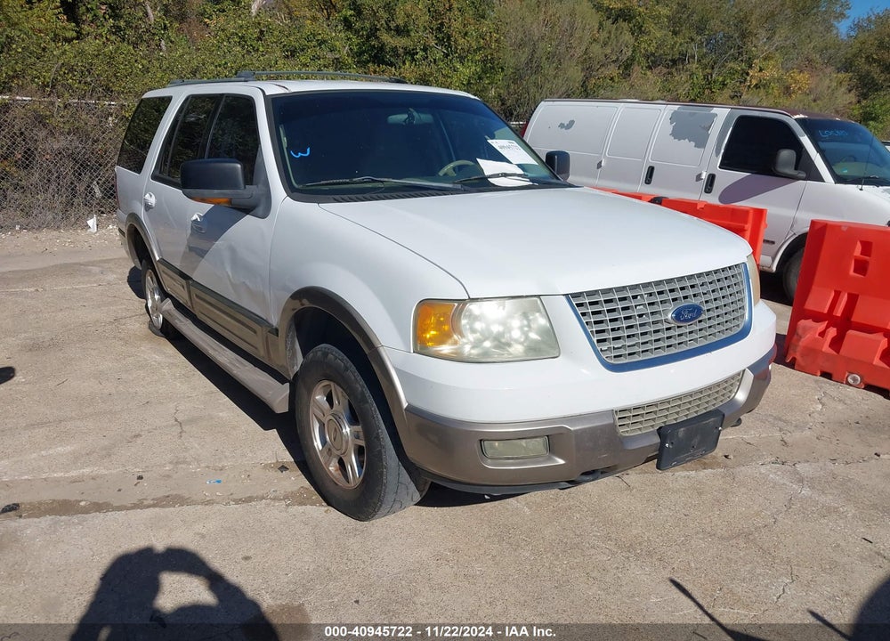 2003 FORD EXPEDITION EDDIE BAUER VIN: 1FMPU18L43LB84770
