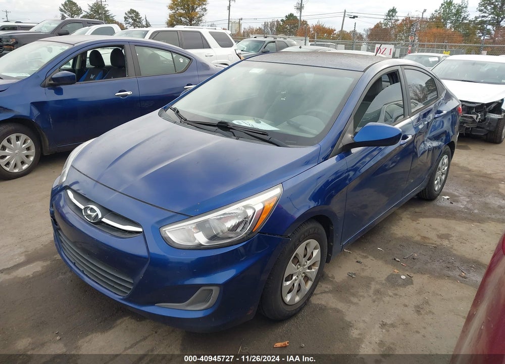 2016 HYUNDAI ACCENT SE VIN: KMHCT4AE1GU972954